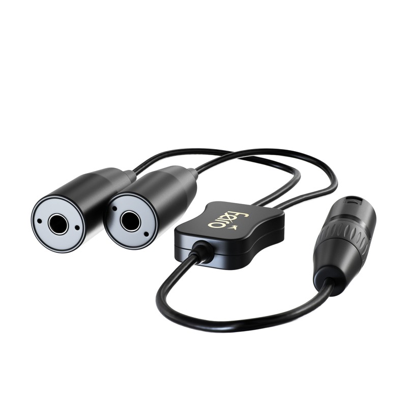 GA (Dual Plug) to Airbus XLR Pilot Headset Adapter