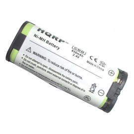 HQRP Telephone Battery Compatible with Panasonic KX-TG2631W, KX-TG2632, KX-TG2632B, KX-TG2632W, KX-TG2910LCB, KX-TG5761 Cordless Phone System Plus Coaster