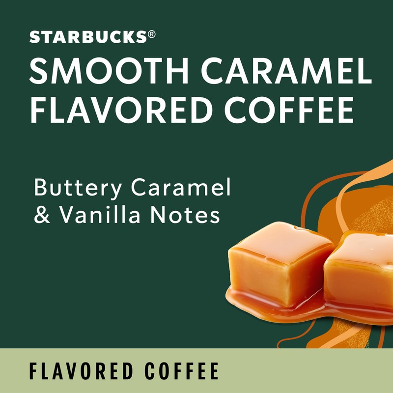 Starbucks by Nespresso Vertuo,Caramel Flavored Coffee, 32-count Coffee Pods, Brews
