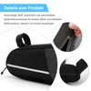 APOMOONS Bicycle Frame Bag Bicycle Frame Bag with Reflective Function