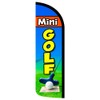 Vista Products Mini Golf Premium Windless Polyknit Feather Flag (3