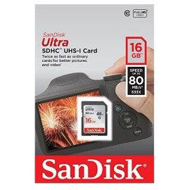 SanDisk 16GB Sandisk Ultra SD cards 10 pack for Digital Camera / Trail Camera / Computer