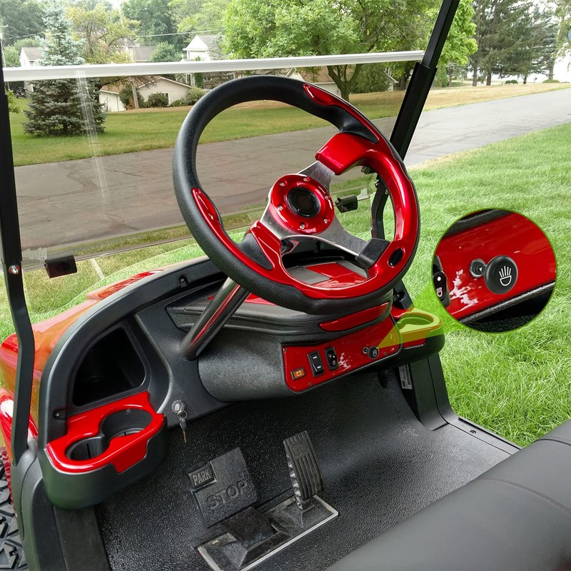 10L0L Universal Golf Cart Light Switch, Push Pull Headlight Switch