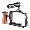 Andoer Aluminum Alloy Camera Cage Kit with Video Rig Top