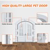 Cat Door Interior Door Secure Long Lasting Use Easy Install
