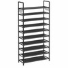 10-Tier Tall Shoe Rack for Entryway & Closet – Large-Capacity