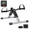 AGM Mini Exercise Bike Adjustable Resistance Folding Pedal Cycle LCD