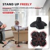 BigAlex Folding Walking Cane with Two Led Lights for Elderly