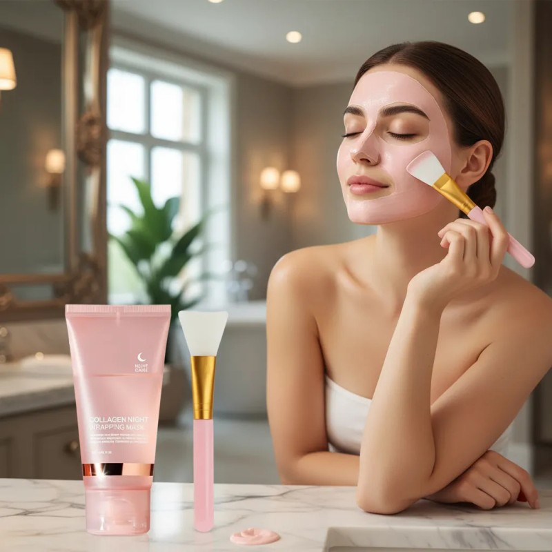 Mascarilla Envolvente De Noche Con Colágeno, Medicube