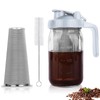 QHH Cold Brew Coffee Maker,32 oz Mason Jar Pitcher with