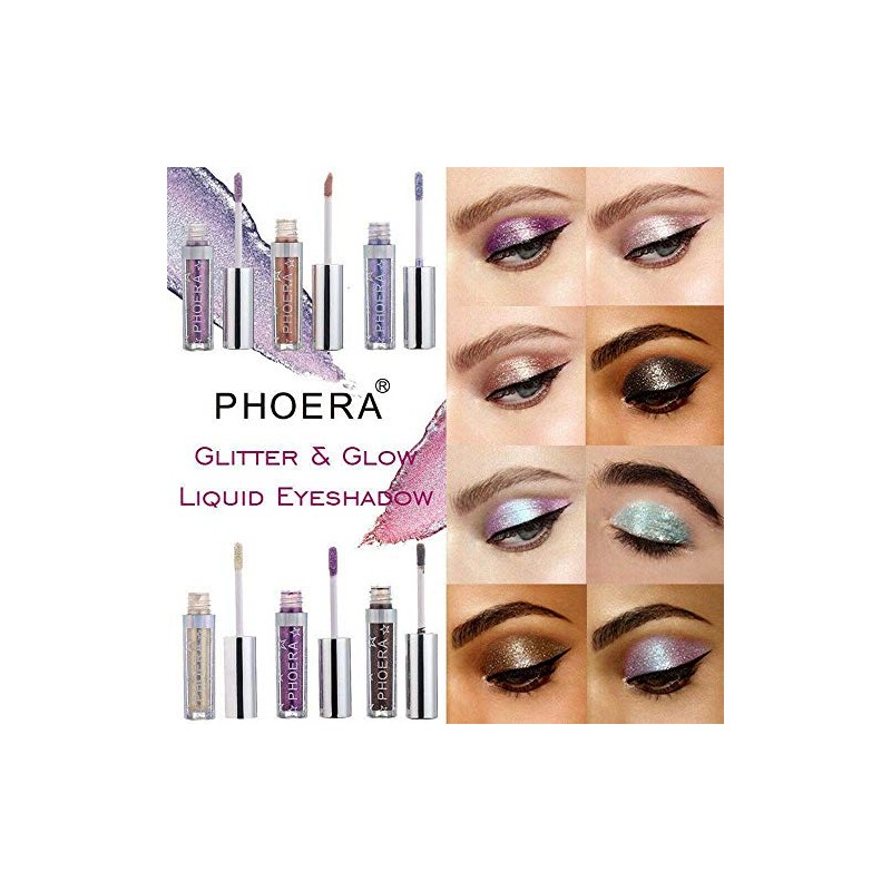 AQUAPURITY - PHOERA® Eyeshadow Magnificent Metals Glitter Liquid metallic Eye
