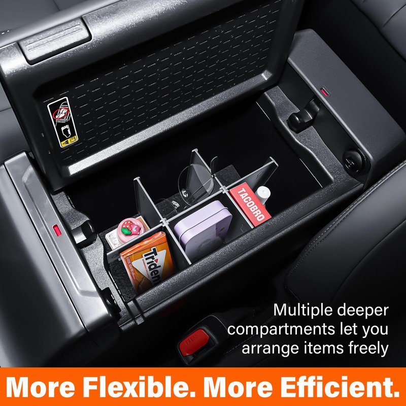 TACOBRO Center Console Dividers for Toyota RAV4 2026