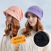 CSILOVEE Women's Knit Hat, Spring, Autumn, Winter, Earmuffs, with Brim,