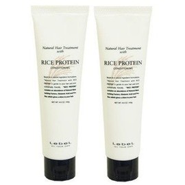 Rubel Natural Hair Treatment with RP (Rice Protein) X2 Piece Set, 4.1 fl oz (140 ml)