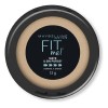 Base de maquillaje en polvo compacto Maybelline FIT Me! Mate & Sin Poros Maybelline Fit Me Mate & Sin Poros tono natural beige - 12mL 12g