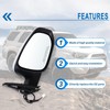 Lqito Right Passenger Side Mirror Compatible With 2014-2025 Toyota 4Runner