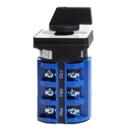 XINTAIHELE Universal Rotary Changeover Switch 690V 63A 3 Position 3 Phase Changeover Cam Selector Switch