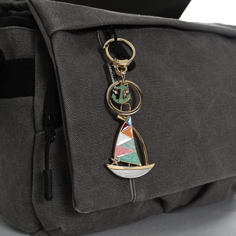 LaKon Lacon Fashionable Ship State Key Chain Metal Beautiful Gift