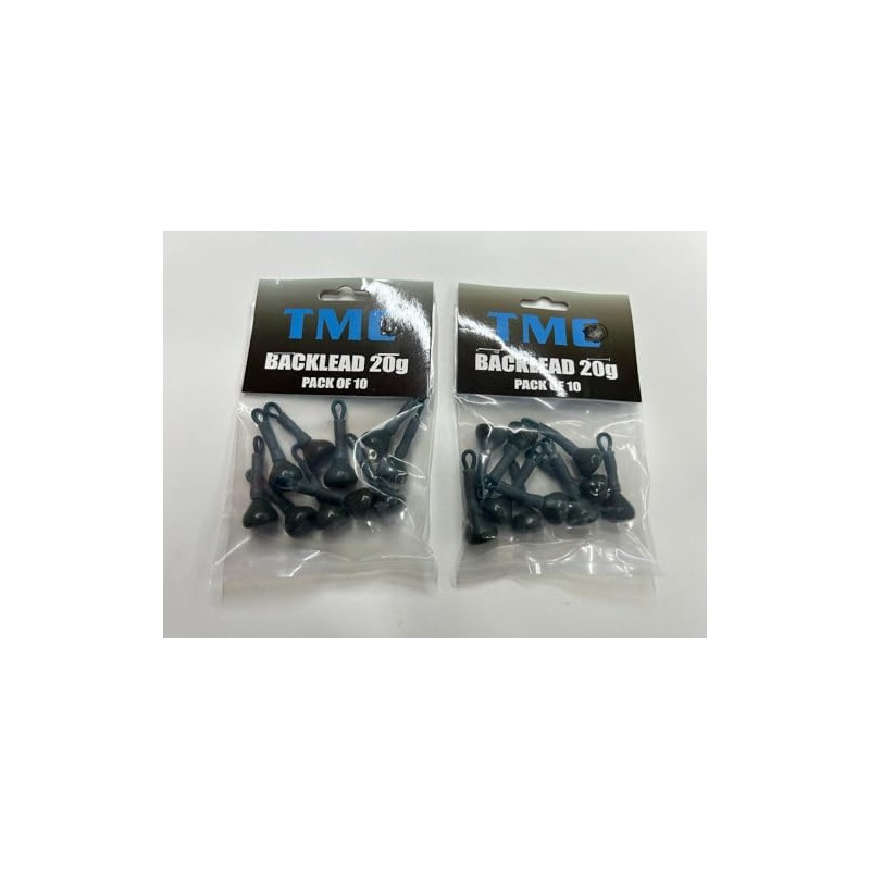 Pack of 20 x 20g coated TMC back Weights. Secure