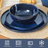 Vicrays Ceramic 12 Pieces Dinnerware Set - Dinner Plates Salad