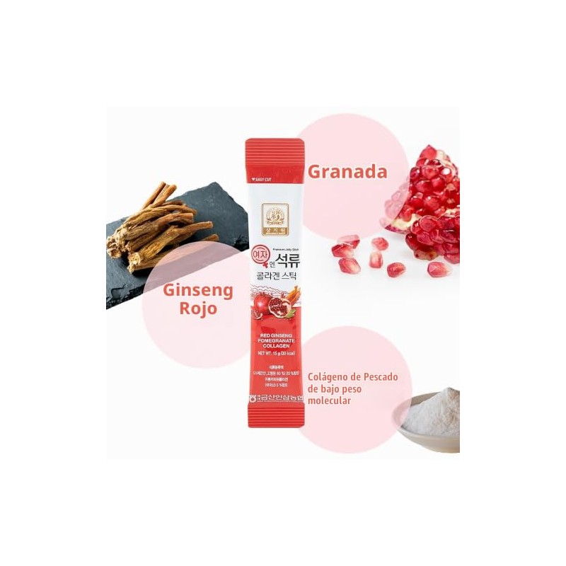 Korean Beauty Baekje Geumsan - Jalea de colgeno de granada