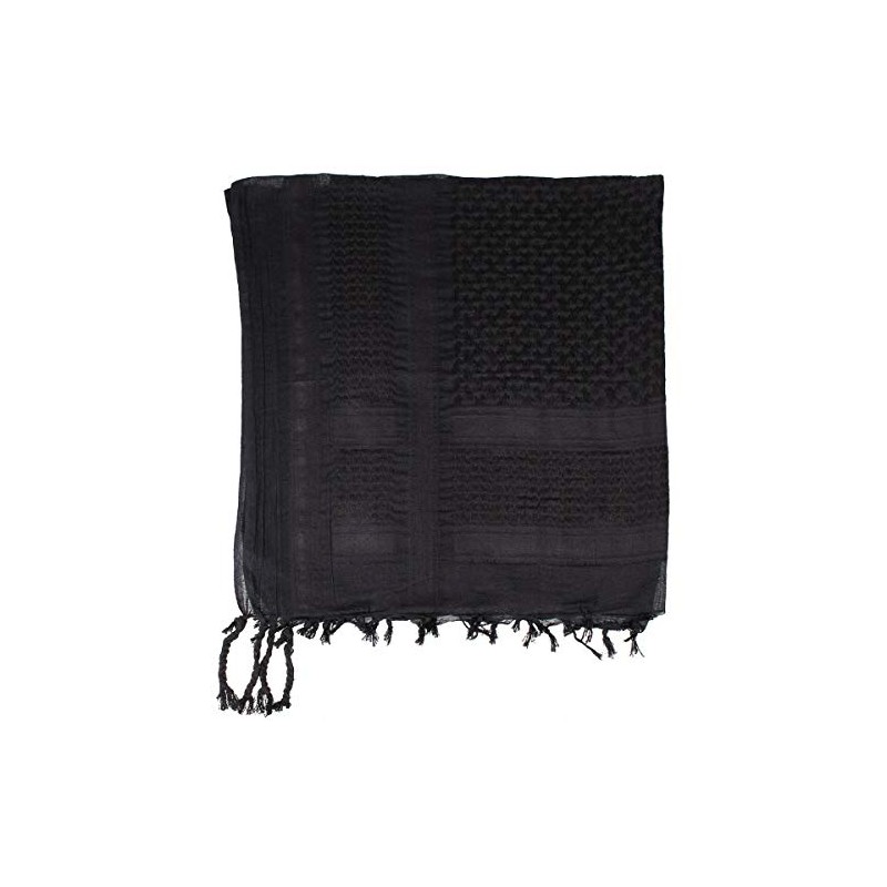 MFH PLO Scarf with Fringes, Shemagh - Black , size: