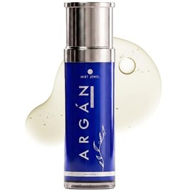 MIST JEWEL Aceite de Argán para Masaje Corporal, Piel, Rostro y Cabello, Aceite 100% natural prensado en frío Hidratante para Piel Seca, Puntas Secas,