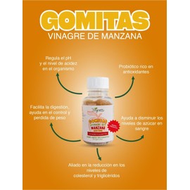 Gomitas de Vinagre de Manzana y Miel de Abeja Vingrett