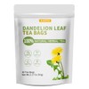 Dandelion Leaf & Root Tea Bags Organic, Roasted Dandelion Root