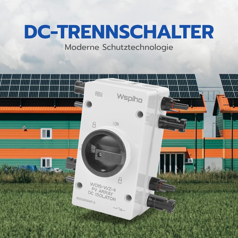 WSPIHO DC Isolator Switch PV System 32 A 1000 V,
