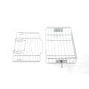 NUWAVE Rotisserie Basket For The 14qt & 15.5qt NuWave Brio