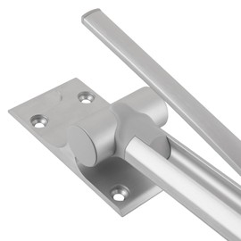 23 Inch Aluminum Alloy Toilet Safety Rails, Bathroom Grab Bar Hand Support, Foldable Skid Resistance Grips, Bathroom Accessories for Disability Aid and Elderly Assistance