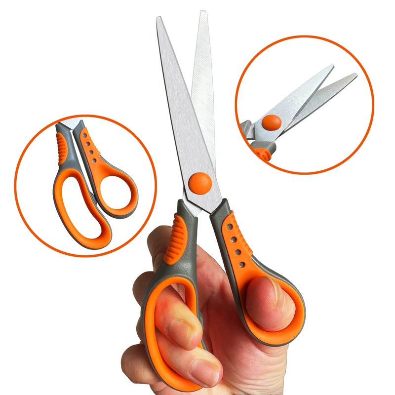 CCR Scissors, Scissors Set, Soft Handle, Craft Scissors, Suitable for