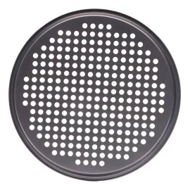 Main Molde Charola Para Pizza Con Agujeros Sarten Antiadherente
