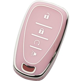 Tautrophen Key Fob Cover Compatible with Chevy Bolt EV EUV Trailblazer Traverse Trax Blazer Equinox Cruze Sonic Volt