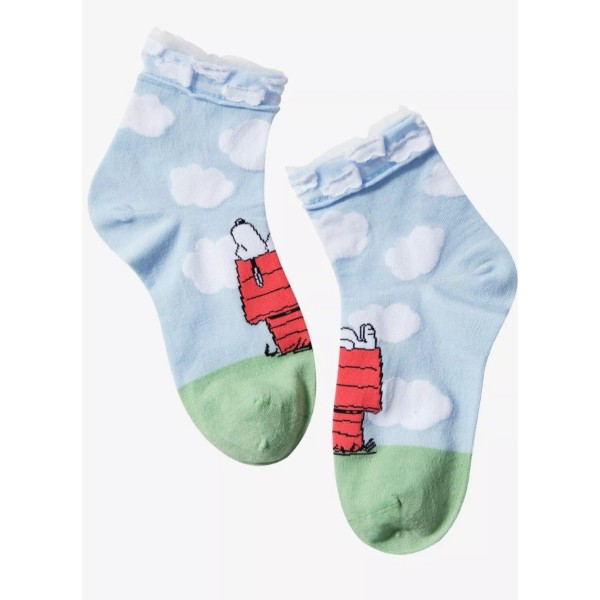 Peanuts New Peanuts Snoopy Capris Socks 1 Pair