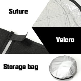 D-Lumina RAV-4 Windshield Sun Shade - Compatible with Toyota RAV4 2019 2020 2021 2022 2023 2024 2025 - Upgraded 3 Layers 240T Material, Foldable Front Window Sun Shield Protector