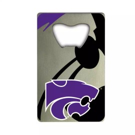 Team Promark Kansas State Wildcats Steel Credit Card Bottle Opener