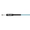 Fender Professional Series Tweed Instrument Cable, 15', Daphne Blue