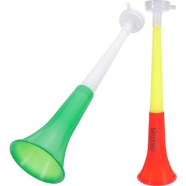 Gadpiparty 2Pcs trumpet toy kids horn toys soccer games horns party stadium horn soccer stadium horn trumpets horn instrument party blowers for kids blow horn plastic child retractable