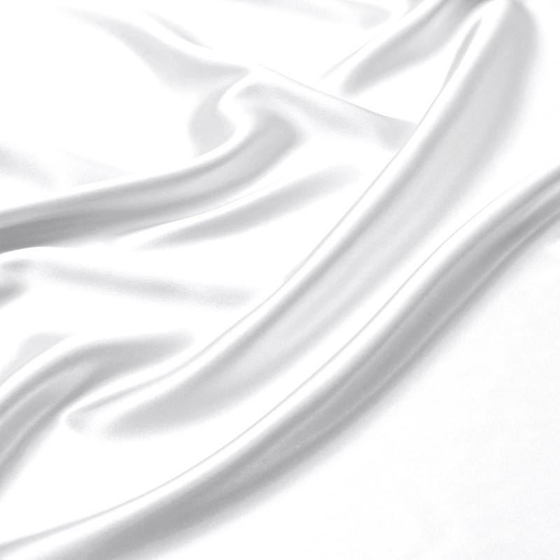 vveiiye Satin Fabric 1 Yard 60" Wide Soft Silky Charmeuse