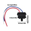 ECSiNG Cooling Fan Motor Harness Connector 3P Compatible with Ford