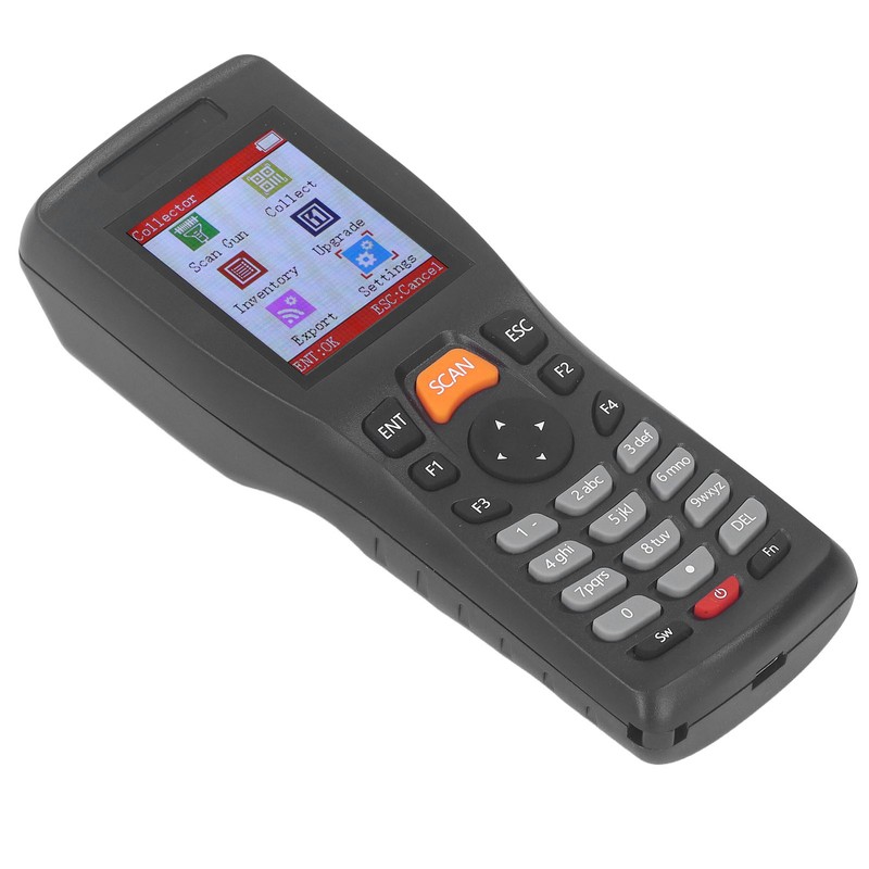 1D Barcode Scanner 2.4GHZ Wireless Data Collector Portable Inventory Scanner