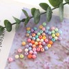DAHI Beads for threading acrylic beads, multicoloured, round craft beads