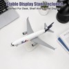 Nhemeylp Plane Model, 1:300 Diecast Aircraft Airplane Model, 20cm, MD-11