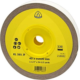 Klingspor 278791 KL 385 JF Abrasives Role, 115X5000 mm, 1 pcs 120 Grain
