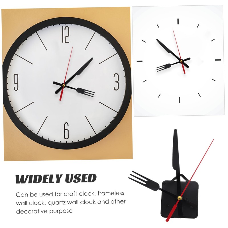 TEHAUX 1 Set DIY Clock Mechanism Replacement Kit Silent Quartz