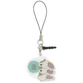 License Agent Natsume's Book of Friends Acrylic Earphone Jack Accessory Design 05 (Triple Nyanko-sensei /B)