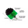SHYN ABRASIVES 4 PACK Drill Brush SET for Cleaning Kitchen,Stoves