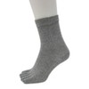 Clinical Utility 繊 Pleated Pool 5 Full Toe Socks Women's